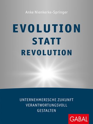 cover image of Evolution statt Revolution